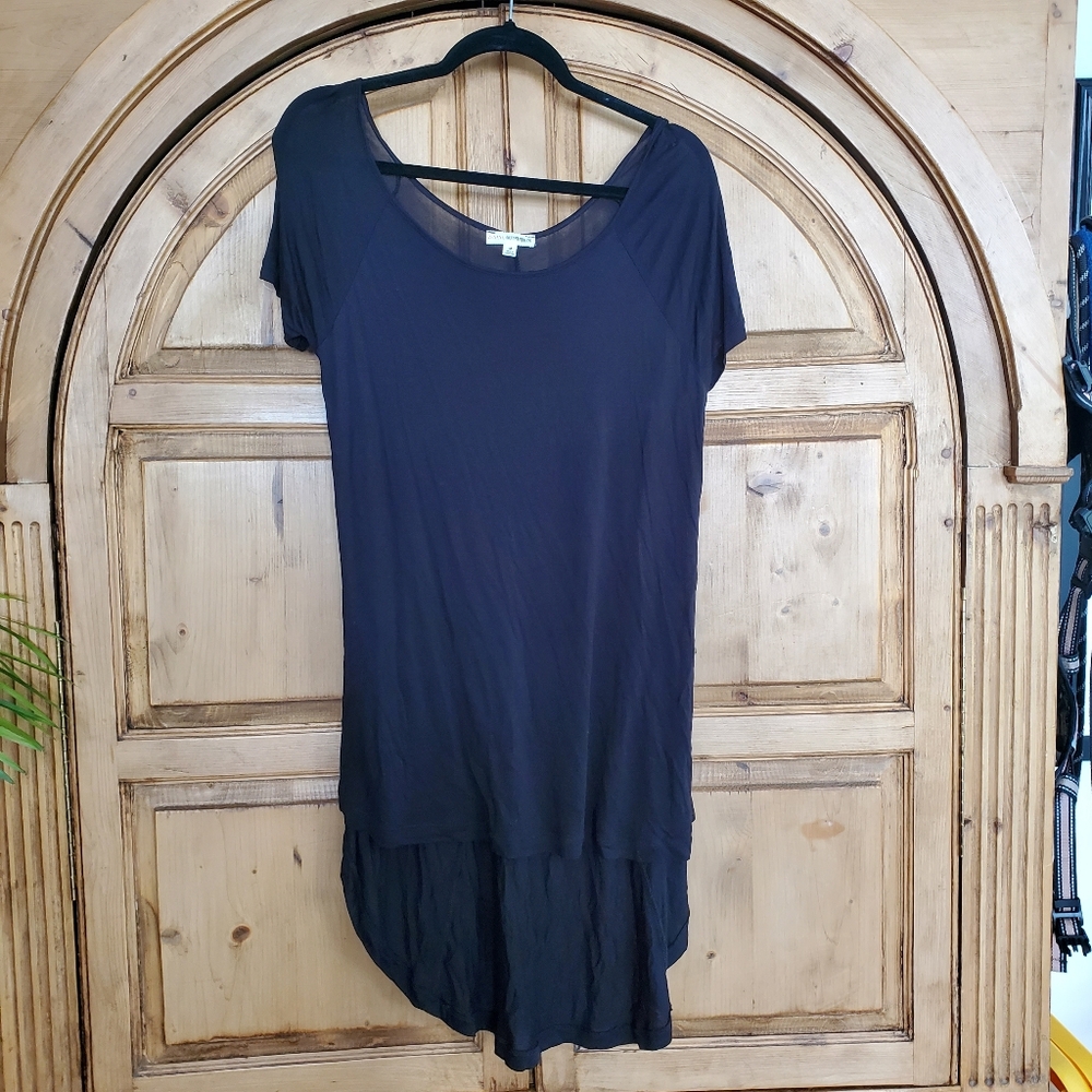 Zenana Outfitters Black Swim Cover up size M